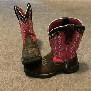 Durango breast cancer cowgirl boots